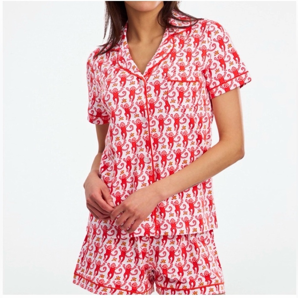 Roller Rabbit Monkey Polo Pajamas